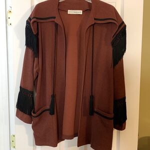 D’Sport Desentino Size X-Large open front sweater/jacket